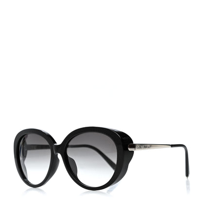 Louis Vuitton Acetate Bluebell Sunglasses Z0693W Black Glitter 1 of 4
