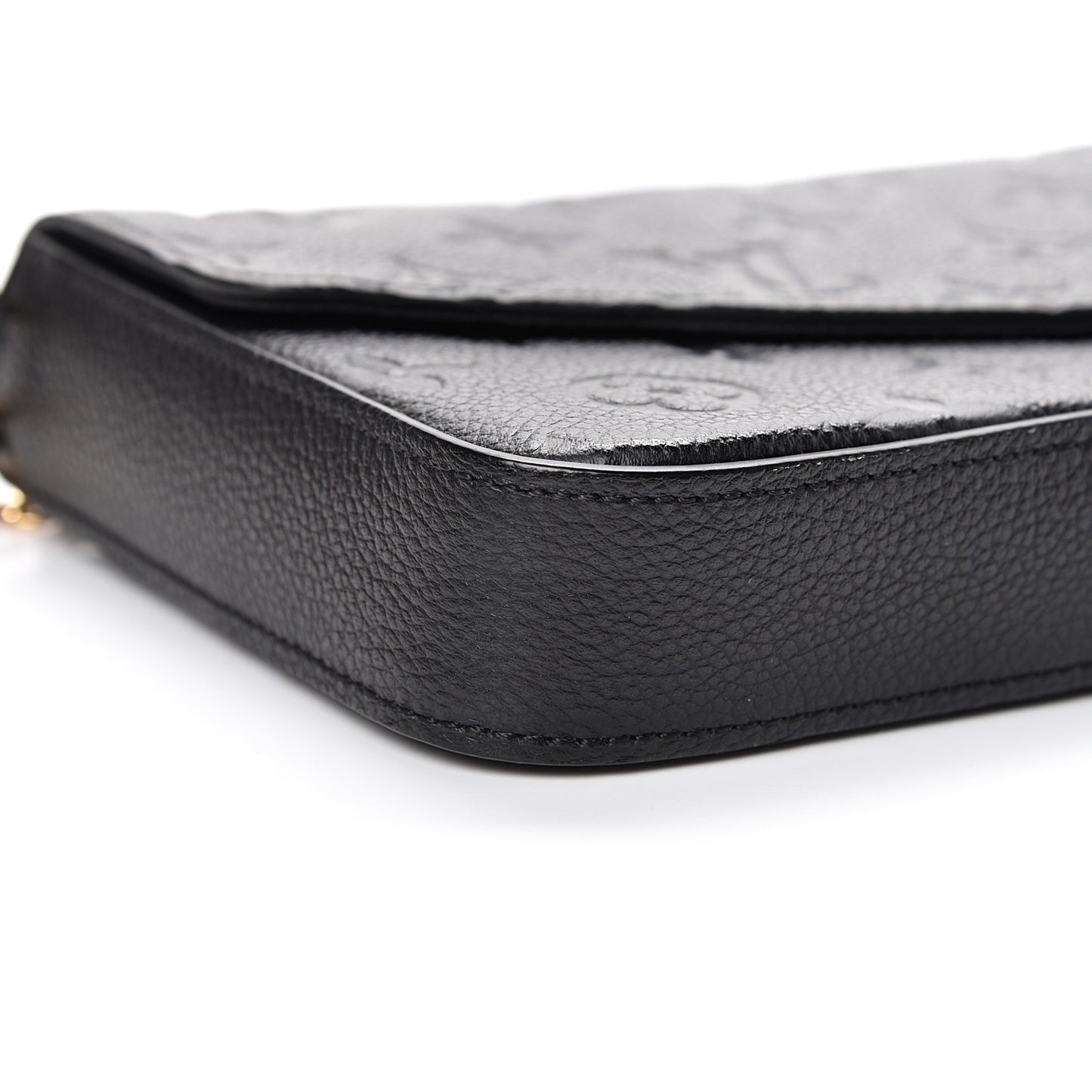 Empreinte Pochette Felicie Chain Wallet Black