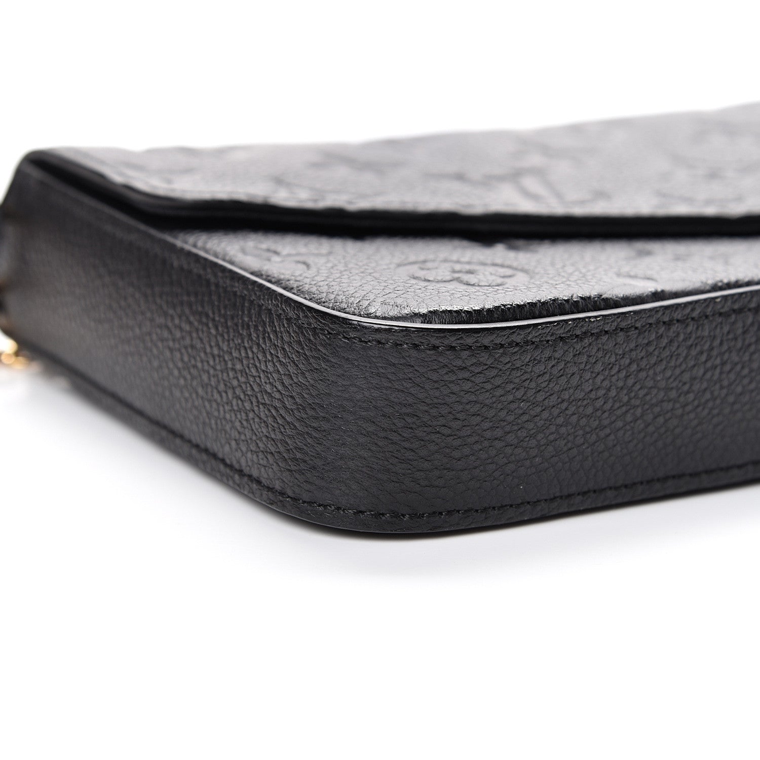 Louis Vuitton Empreinte Pochette Felicie Chain Wallet Black 7 of 11