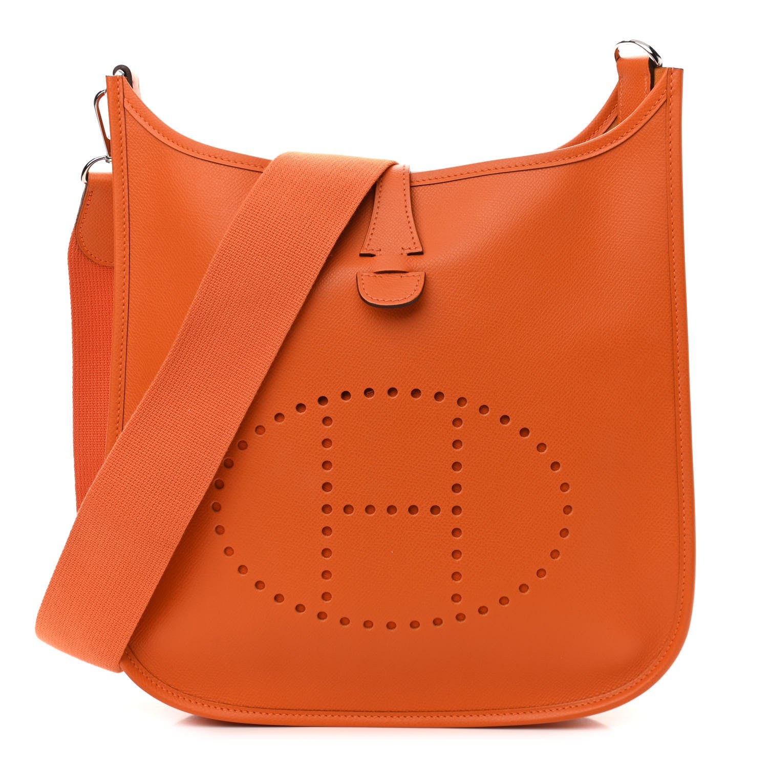 Hermes Epsom Evelyne II PM Orange 1 of 11