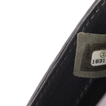 Chanel Metallic Calfskin Small Coco Twin Flap Dark Grey 6 of 8