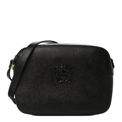Versace Grained Calfskin Palazzo Camera Bag Black 1 of 10
