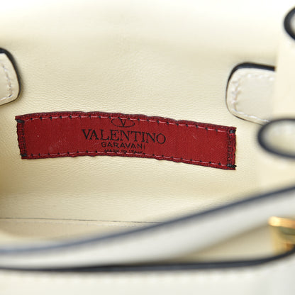 Valentino Garavani Vitello Mini My Rockstud Frame Bag Light Ivory 6 of 11