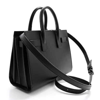 Saint Laurent Grain De Poudre Nano Sac De Jour Black 3 of 12