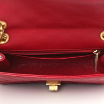 Chanel Aged Calfskin Quilted 2.55 Reissue Mini Flap Red 5 of 11