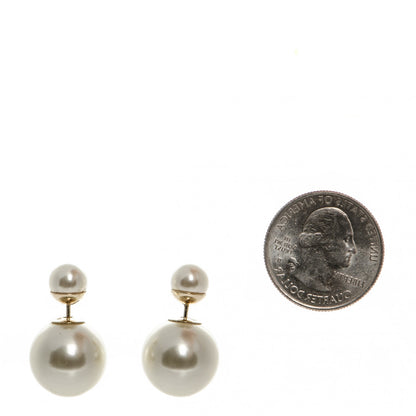 Christian Dior Pearl Mise En Dior Tribal Earrings 2 of 4
