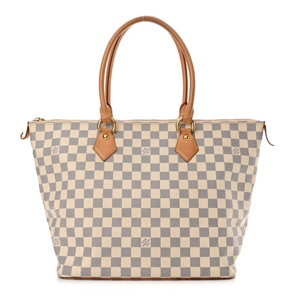 Louis Vuitton Damier Azur Saleya MM 1 of 19
