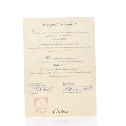 Cartier 18K Pink Gold LOVE Bracelet 17 8 of 8