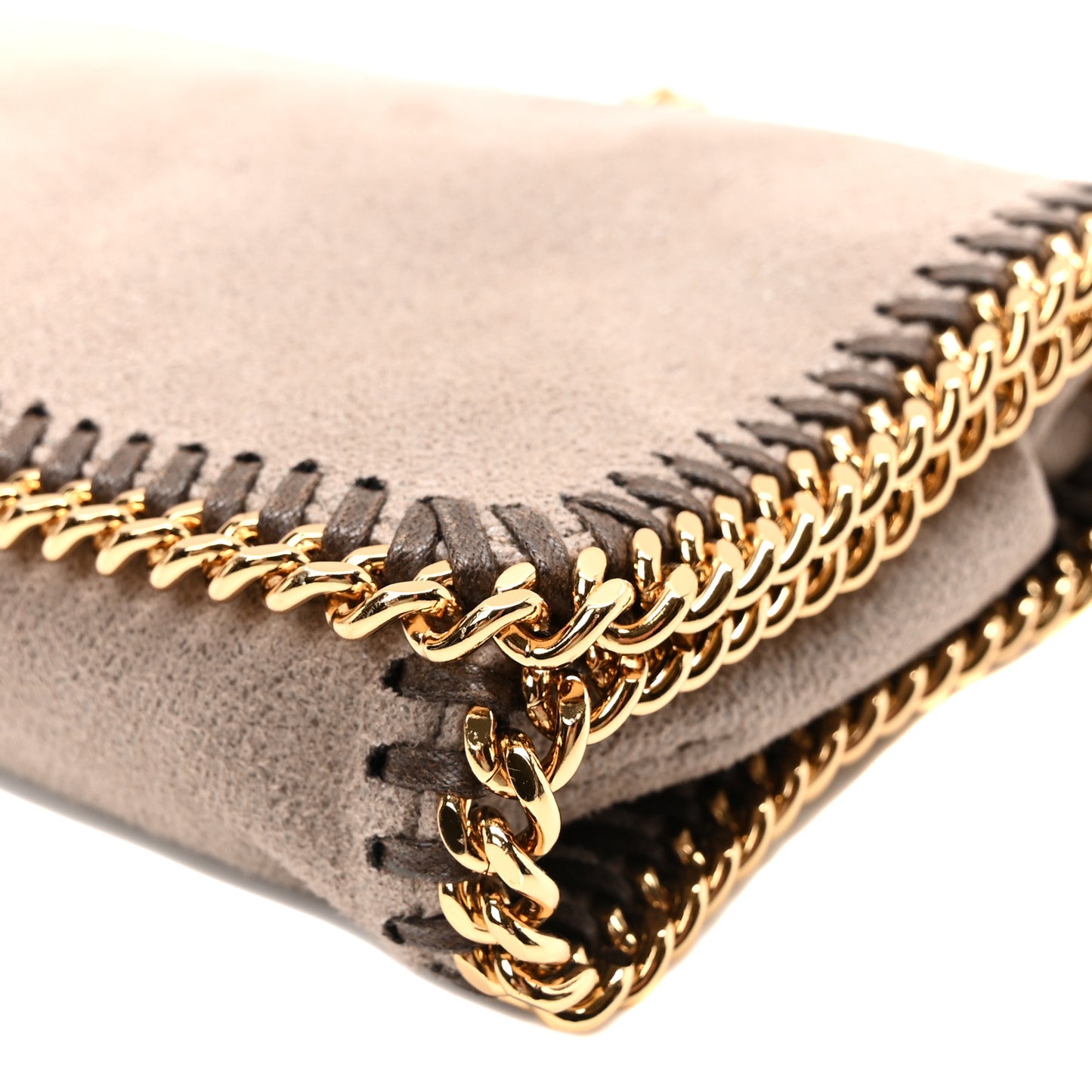 Shaggy Deer Falabella Crossbody Bag Light Grey