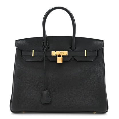 Hermes Togo Birkin 35 Black 1 of 11