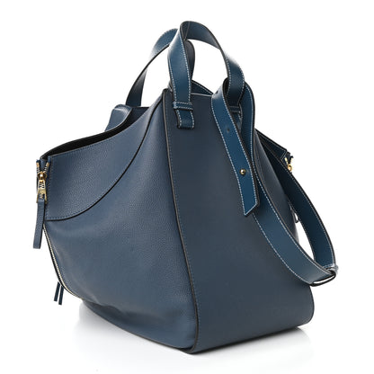 Loewe Calfskin Large Hammock Shoulder Bag Marine 3 of 9