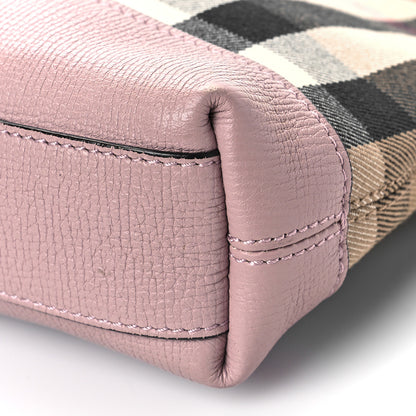 Burberry Derby House Check Abingdon Convertible Clutch Pale Orchid 8 of 8
