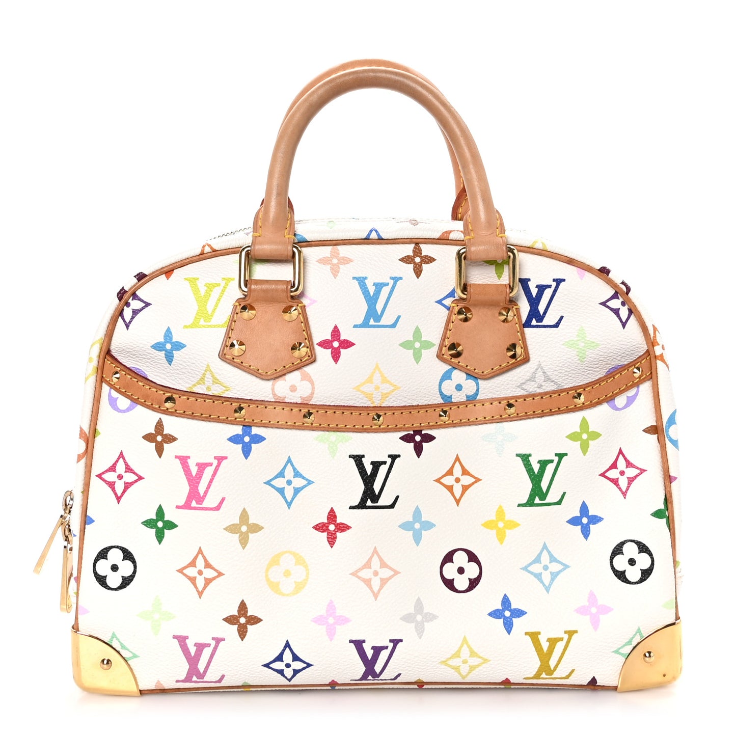 Monogram Multicolor Trouville White