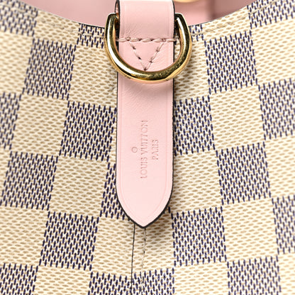 Louis Vuitton Damier Azur Neonoe MM Eau De Rose 7 of 11