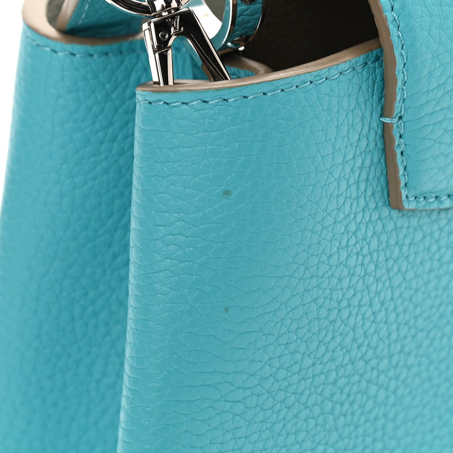 Taurillon Capucines BB Turquoise