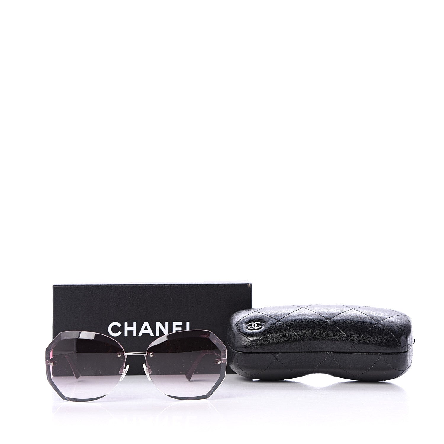 Chanel Metal Spring Round Sunglasses 4220 Pink 7 of 7