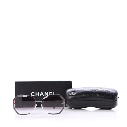 Chanel Metal Spring Round Sunglasses 4220 Pink 7 of 7