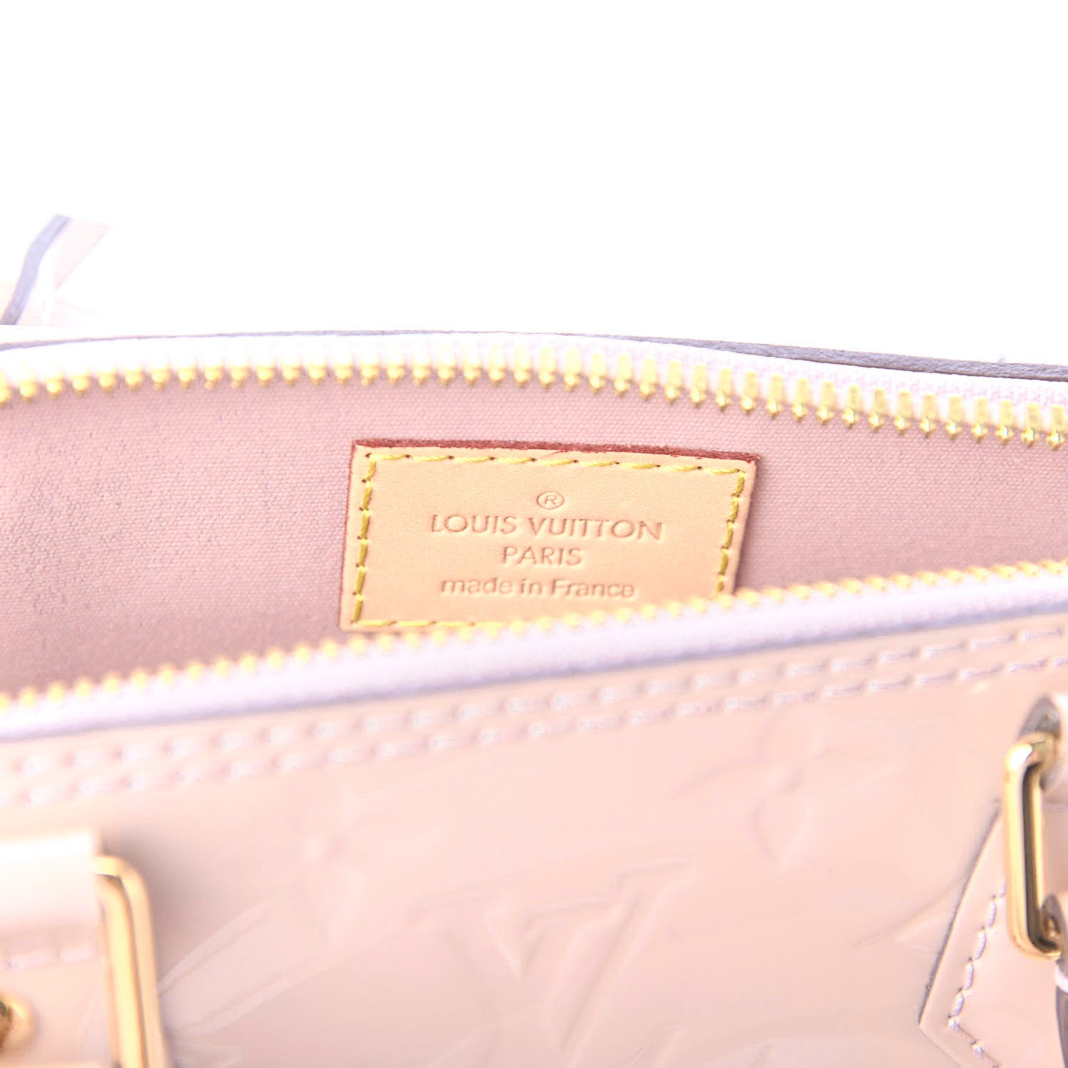 Louis Vuitton Vernis Alma BB Rose Angelique 6 of 13