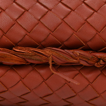 Bottega Veneta Nappa Intrecciato Fuzzy Large Veneta Hobo Rust 11 of 11