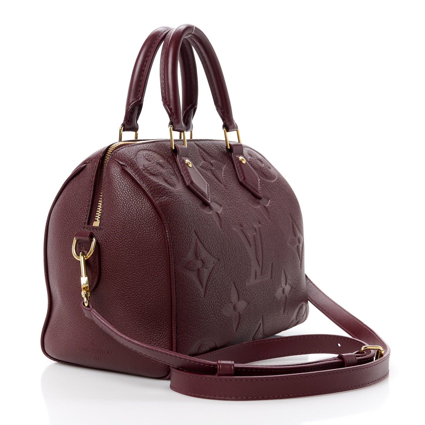 Empreinte Monogram Giant Speedy Bandouliere 25 Wine