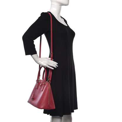Prada Saffiano Lux Medium Promenade Tote Peonia 2 of 20