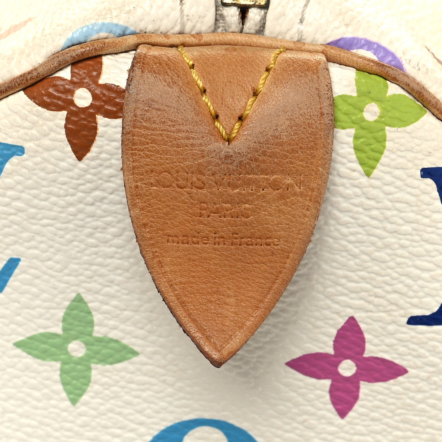 Louis Vuitton Monogram Multicolor Speedy 30 White 6 of 13