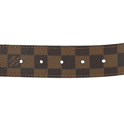 Louis Vuitton Damier Ebene 40mm LV Initiales 95 38 Belt 3 of 5