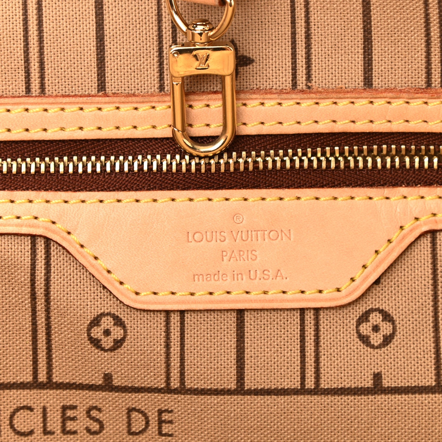 Louis Vuitton Monogram Neverfull MM 5 of 7
