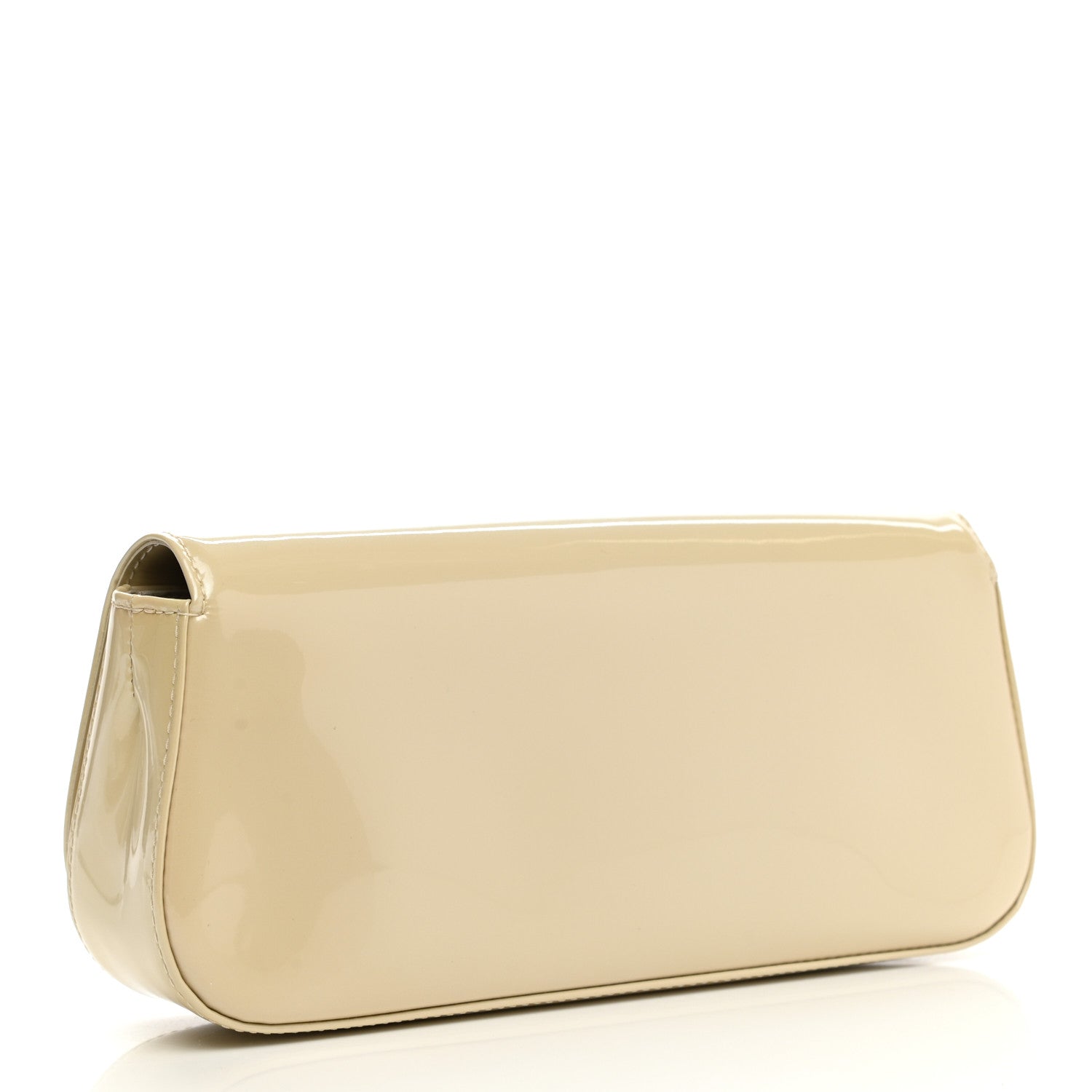 Louis Vuitton Patent Sobe Clutch Blanc Corail 3 of 7