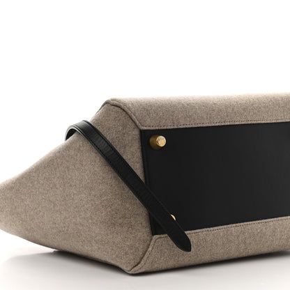 Celine Felt Smooth Calfskin Mini Belt Bag Beige 10 of 12