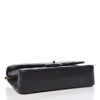 Chanel Lambskin Quilted Medium Double Flap Black 4 of 11
