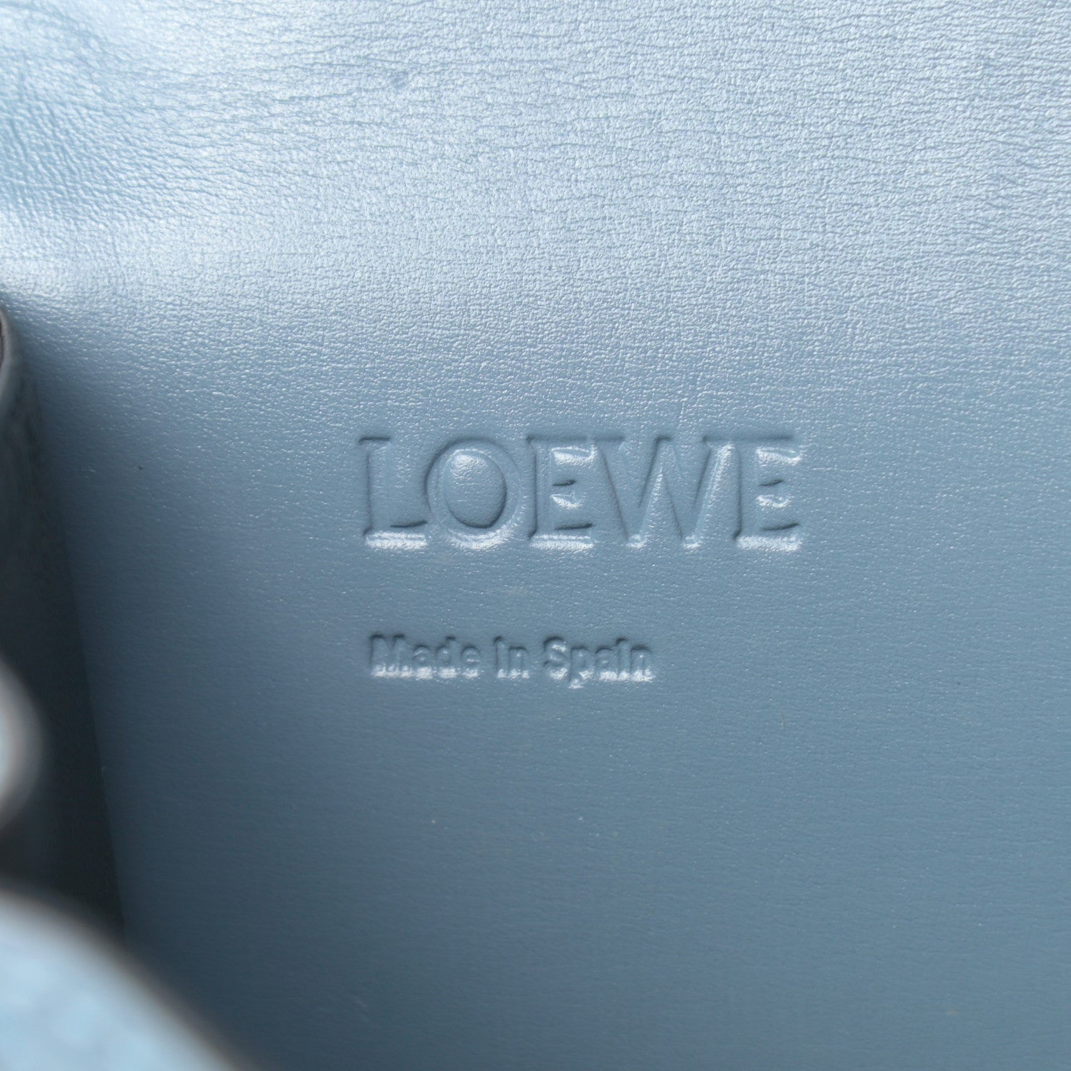 Loewe Calfskin Medium Barcelona Shoulder Bag Stone Blue 6 of 17