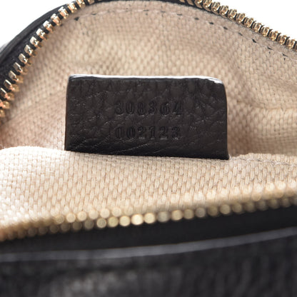Gucci Pebbled Calfskin Small Soho Disco Bag Black 7 of 8