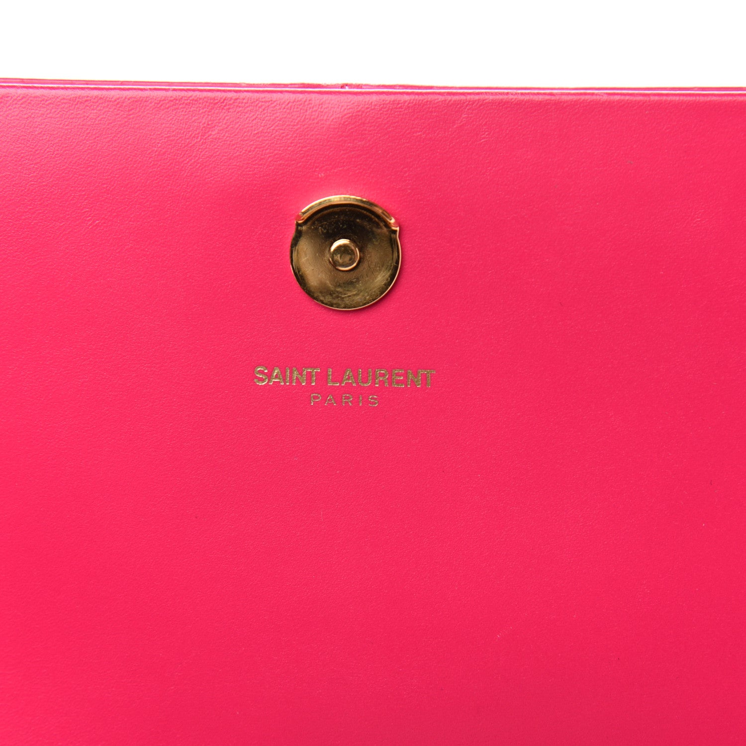 Saint Laurent Smooth Calfskin Medium Classic Monogram Kate Tassel Satchel Fuchsia 7 of 13