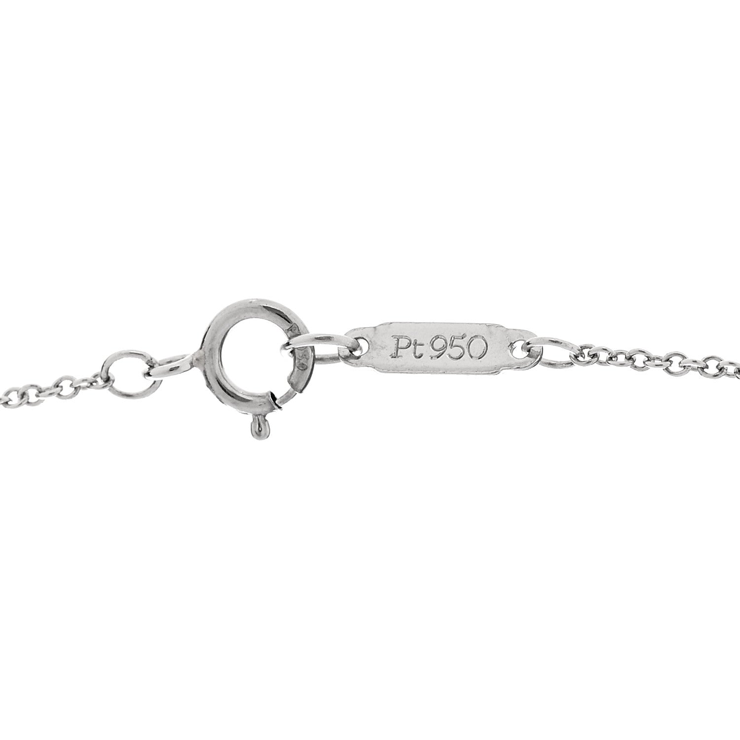 Tiffany Platinum Diamond Medium Victoria Necklace 5 of 6
