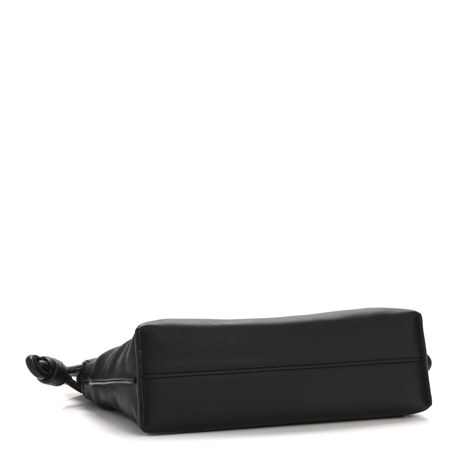 Loewe Calfskin Mini Flamenco Knot Clutch Black 4 of 10