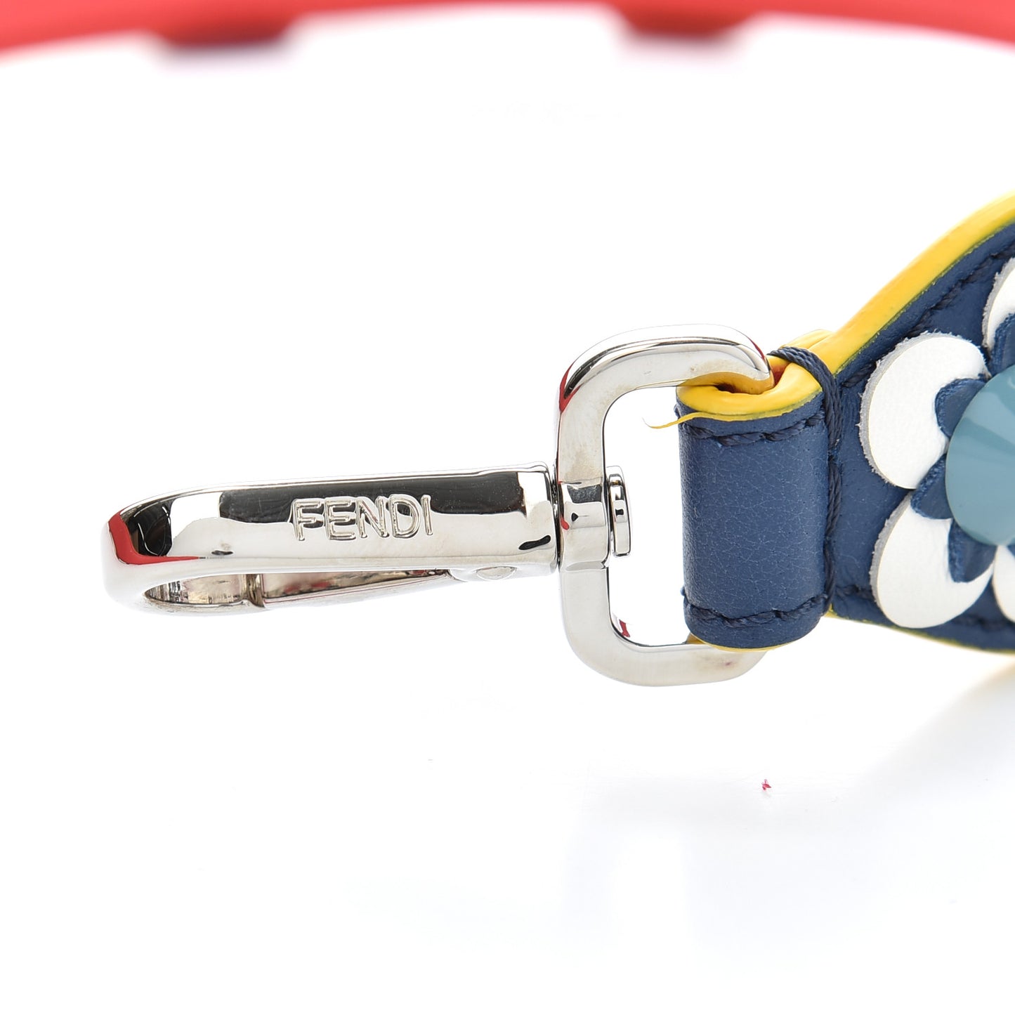 Vitello Dolce Flowerland Studded Strap You Blue Corallo Multicolor