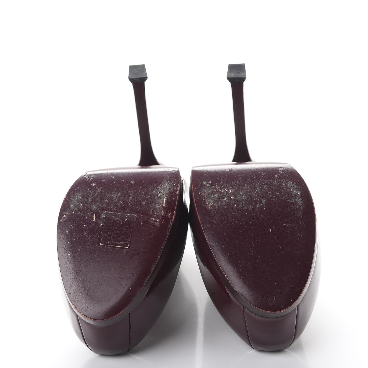 Vitello Vernice Tribtoo 105 Pumps 40 Amarena