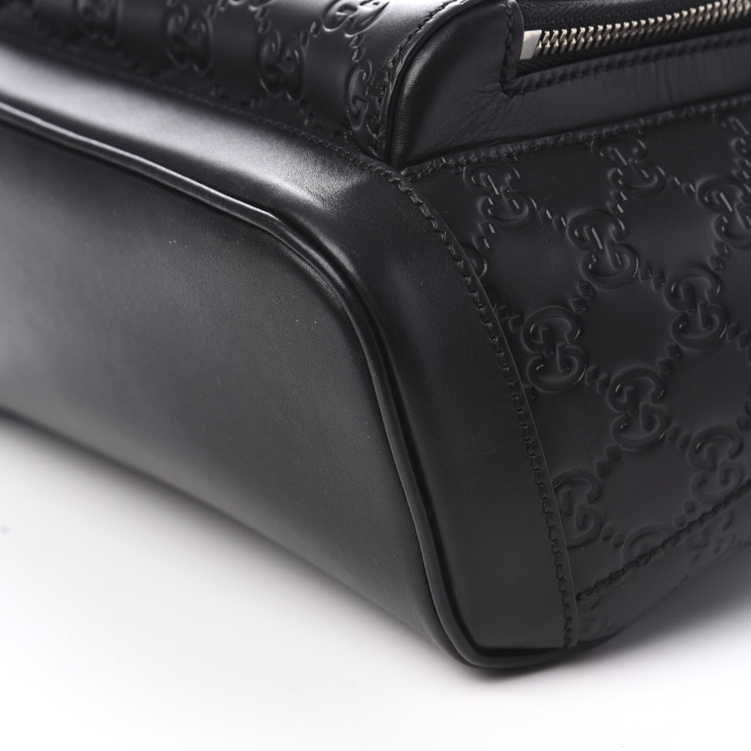 Gucci Guccissima Signature Small Day Backpack Black 8 of 9