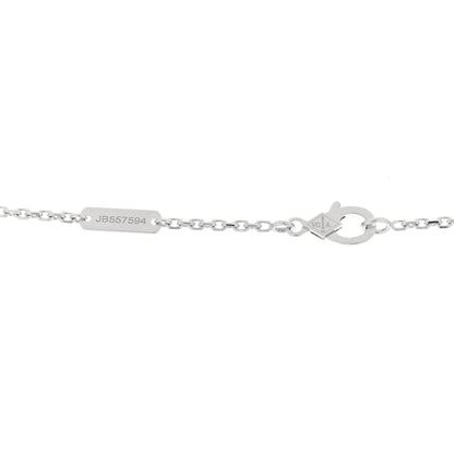 Van Cleef & Arpels 18K White Gold Diamond Large Frivole Pendant Necklace 3 of 3