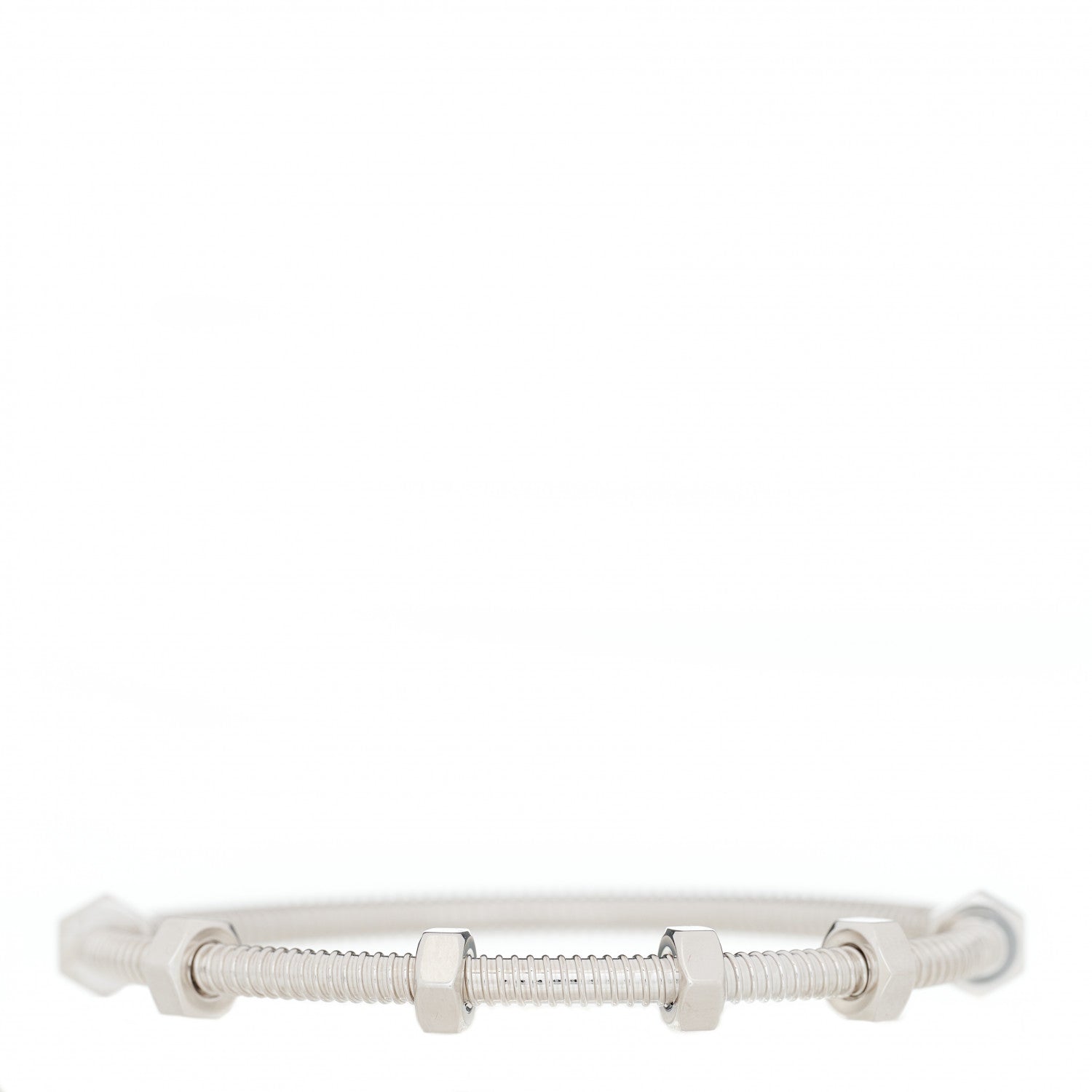 Cartier 18K White Gold Ecrou de Cartier Bracelet 16 1 of 5