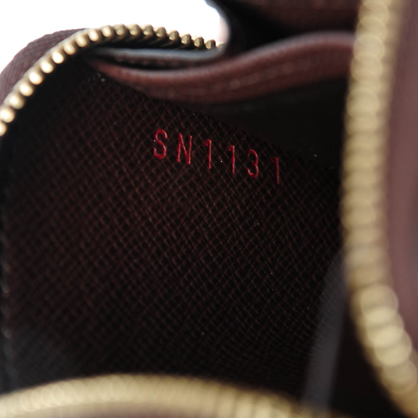 Damier Ebene Zippy Coin Purse