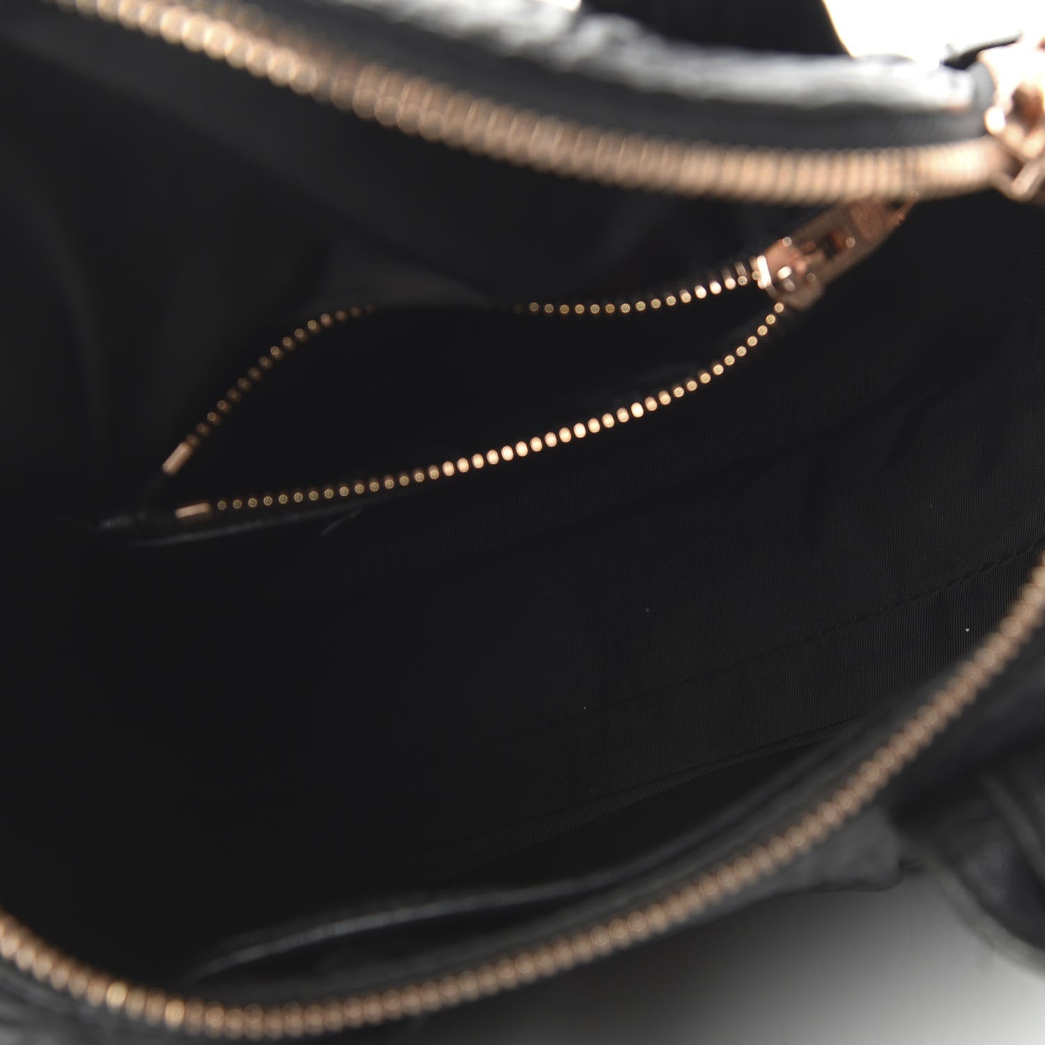 Alexander Wang Pebbled Lambskin Mini Rockie Black Rose Gold Hardware 5 of 10