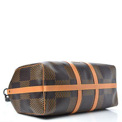 Louis Vuitton X NIGO Giant Damier Ebene Monogram Keepall Bandouliere 50 3 of 8