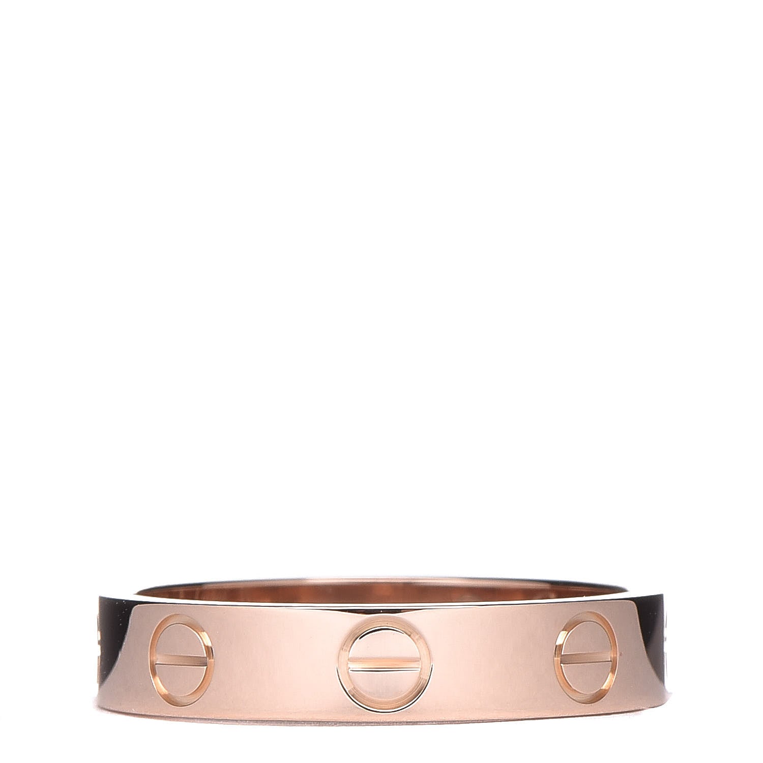 Cartier 18K Pink Gold 3.5mm LOVE Wedding Band Ring 50 5.25 3 of 6