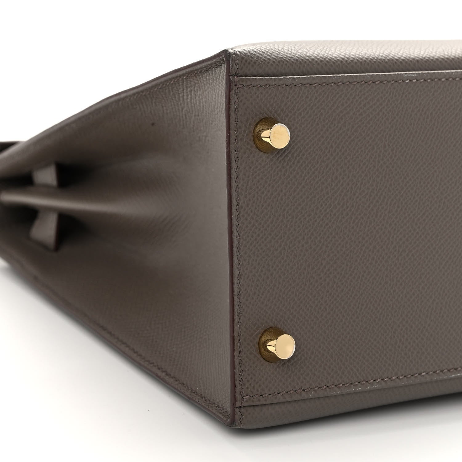 Hermes Epsom Kelly Sellier 28 Etain 9 of 12