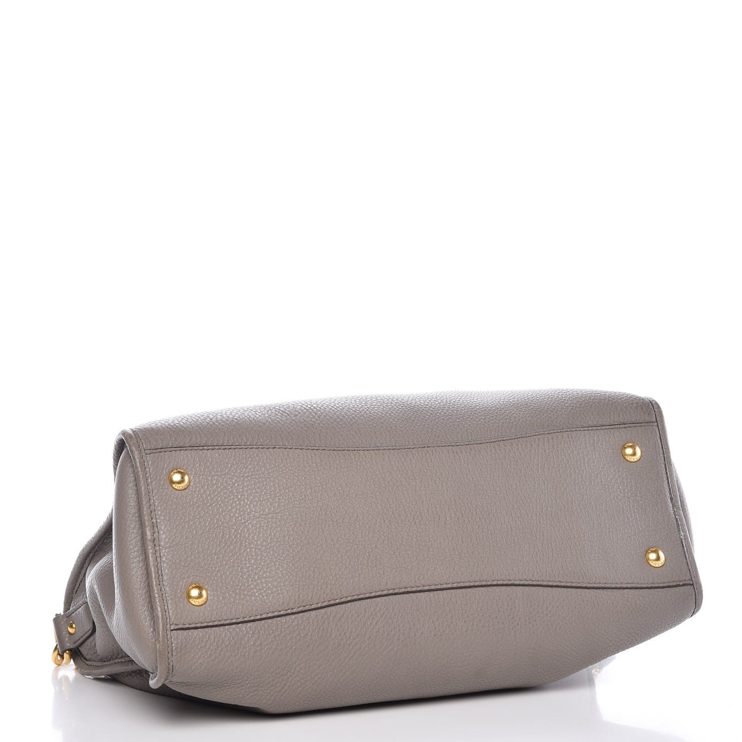Vitello Daino Shopping Satchel Argilla