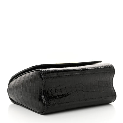 Louis Vuitton Crocodile Twist Mini Shoulder Bag Black 5 of 11