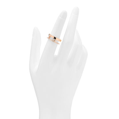 Messika 18K Rose Gold Diamond Move Romane Band Ring 53 6.5 2 of 5