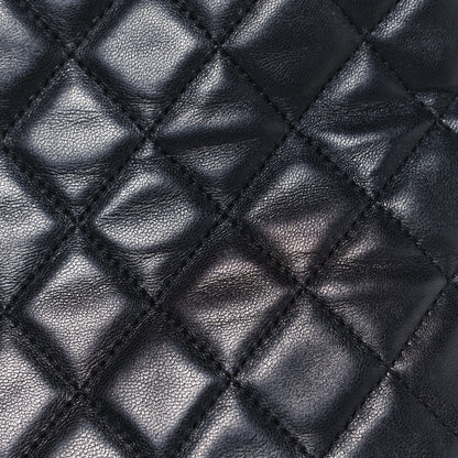 Chanel Lambskin Quilted Daily Shopping Tote Black 14 of 15